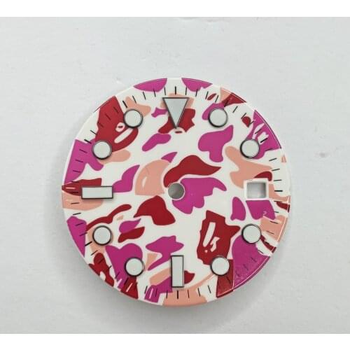 Watch Parts 29mm Sterile Dial Luminous Watch Dial Luminous Suitable For ETA 8215 2836 Mingzhu DG 2813 Miyota8215 821Amovement 65