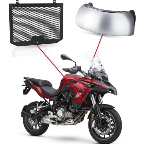 FOR BENELLI TRK502 TRX 502 502X 2017-2020 Motorcycle Radiator Grill Guard Protector Grille Cover TRK502X 2017 2018 2019 2020