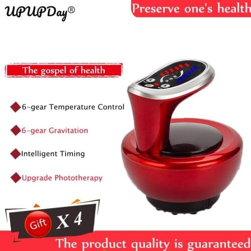 Gua Sha and Cupping Device Physiotherapy Beauty Machine Guasha Tool Electric Detox Instrument Relaxation Pain Relief Massage