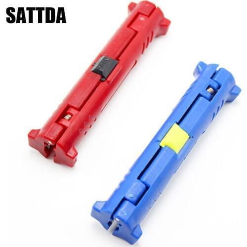Coaxial cable stripper cable stripper rotary double cutter spacing cutter Stripping knife Multi-function handtools