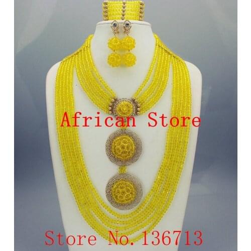 Fashion African Handmade Beads Layer Jewelry Set Women Summer Winter Choker Necklace Earrings Female Mother Party Gifts R852