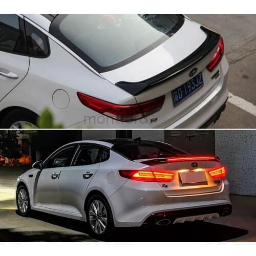 Mini fashion high quality ABS for KIA Optima K5 2016 2017 2018 2019 rear trunk wing rear spoiler K5 primer or any color spoilers