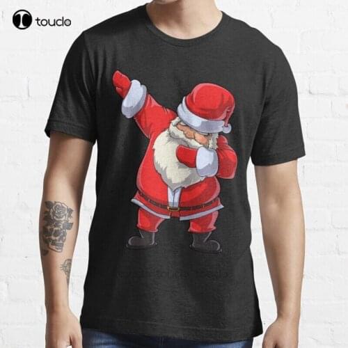 New Dabbing Santa T Shirt Claus Christmas Funny Dab X-Mas Gifts Kids Boys Girls Youth T-Shirt Cotton Men Tee Shirt