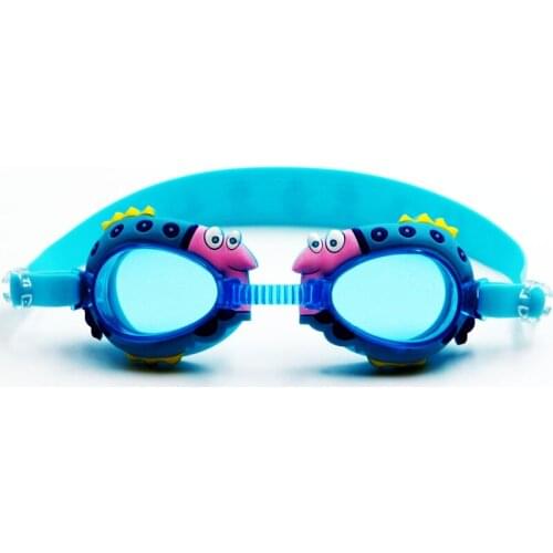 New Children Cartoon Fish Adjustable Waterproof Anti-Fog Cute Goggles Outdoor Sport Swimming Eyewear For Boys Girls Kids Glasses