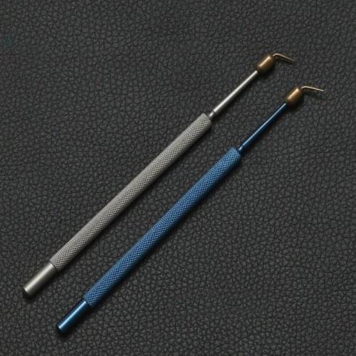 Ophthalmic hemostatic device, microsurgery instrument, stainless steel titanium alloy integrated detachable spherical hemostatic