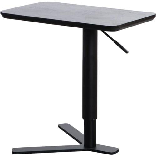 Simple Modern Small Coffee Table U Sofa Narrow Side Table Seating Area Table Movable Bedroom Bedside Table Lift Strip