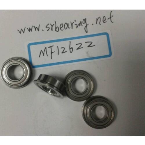 The high quality 500PCS MF126ZZ flange bearing 6*12*4MM Flanged ball bearings MF126ZZ bearing--- free shipping