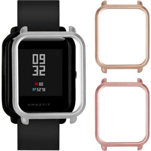 Hard Pc Case Protective Cover For Huami Amazfit Bip Youth Watch With Screen Protector Smart Watch Protector Case Accessories