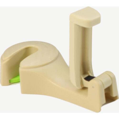 1x Universal Car Seat Headrest Hook Car Back Seat Phone Holder Stand Headrest Hanger Hook Clip Beige Black Yellow