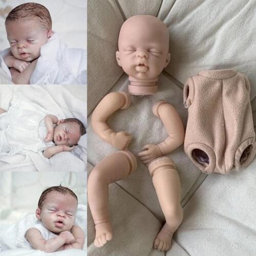 10inch Reborn Katie Mini Kit Soft Lifelike Prototypes Unfinished Parts D9i9
