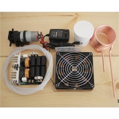 1000W ZVS high frequency induction heating board Driver Heater with water pump and coil+Crucible