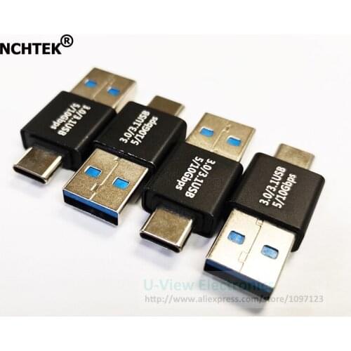 NCHTEK USB3.1 Type-C Male to USB3.0 A Male Adapter Converter Connector For Phone Tablet/Free Shipping/5PCS