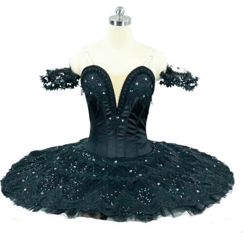 Black swan Tu Tu ballet dress stage performance solo dance Don Quixote leotard professional ballet tutuDM0034
