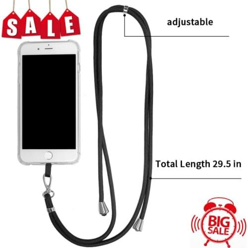 Long and Short Phone Lanyard Necklace Wrist Strap for iphone huawei redmi xiaomi Samsung Camera String Holders