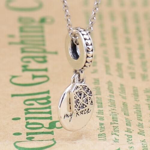 You Are My Rock 925 Silver Pendant Diy Jewelry Woman
