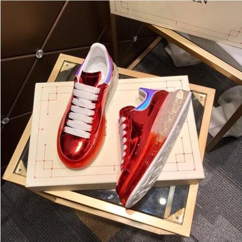 Fashion Women Lightweight Sneakers Air Cushion Ladies Trainers Casual Shoes Platform Sneakers Breathable Comfort Flats Mixed