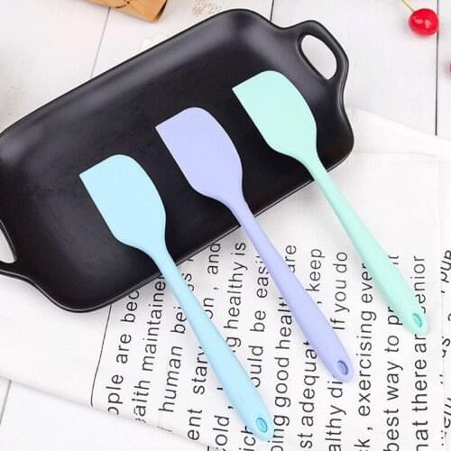 Kitchen Silicone Cream Butter Cake Spatula Batter Scraper Oil Brush Non-Stick Kitchenware Baking Tool New Arrivals
