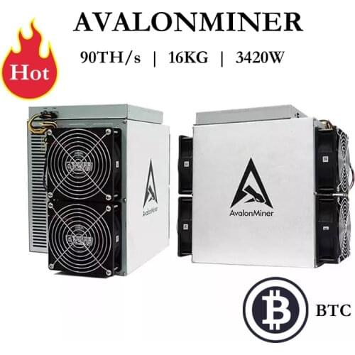 New Avalon A1246 90T Bitcoin Miner Canaan Avalonminer 1246 BTC BCH Mining Machine Canaan Avalon A1246