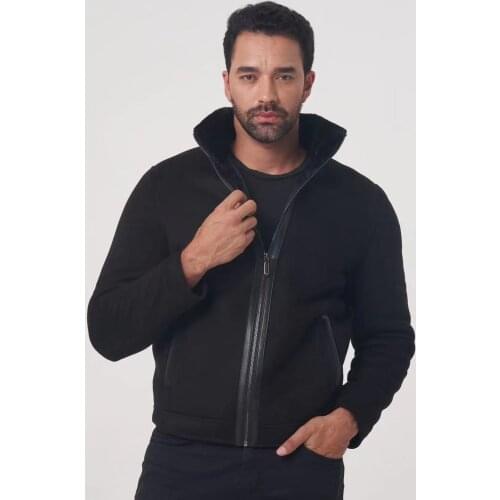 2021 new mens suede jacket autumn and winter stylish coat with a high-quality mens formal brand apparel OGMANDO2190