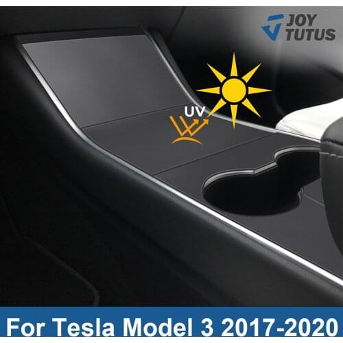 Car Central Console Panel for Tesla Model 3 Model Y 2017-2020 Upgraded Car Styling Protection Film Interior Accessories