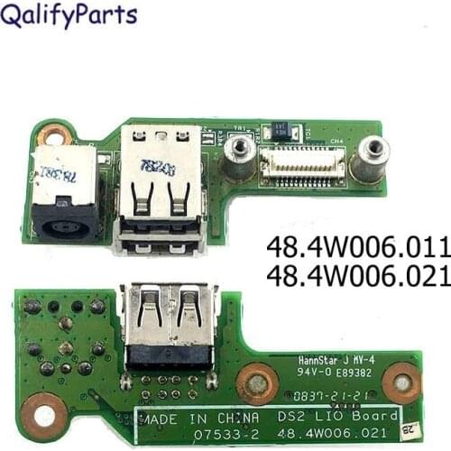 DC Jack Power Switch Board for Dell Inspiron 1526 1525 VGA USB Board 48.4W006.011 48.4W006.021 07533-2 48.4W032.021