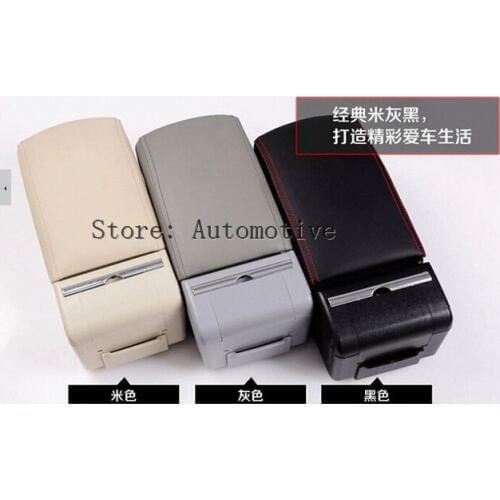 For KIA Rio K2 2011 2012 2013 2014 Rio K2 7 Generation Car Armrest Center Console Storage Box auto accessories 1 set