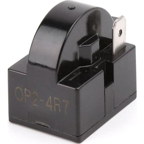 QP2-4.7 Start Relay QP2-4R7 4.7Ω 1 Pin Refrigerator PTC Starter for Compressor A0NC