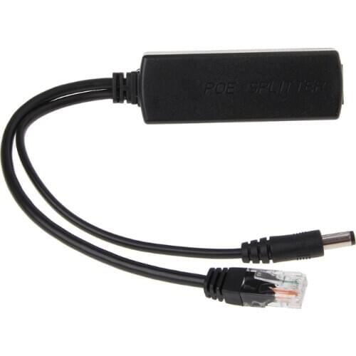 10/100M IEEE802.3at/af Power Over Ethernet PoE Splitter Adapter For IP Camera