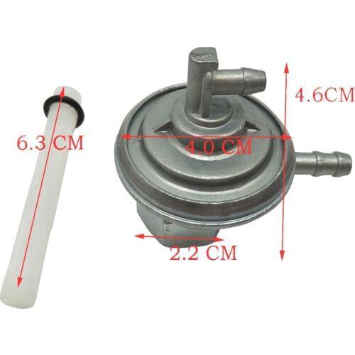 A230 Motorcycle GY6-125 Fuel Tank Cock Scooter Fuel On/Off Valve Switch Petcock Oil Tank Hose Tap Motorbike ATV