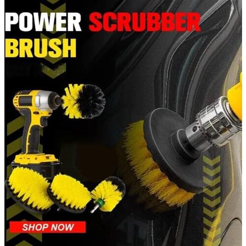 Toilet Brush Cleaning Household Drill Brush Brushes Bathroom Products Detailing for Car Kit Brush Screwdriver Kitchen Wash Tools