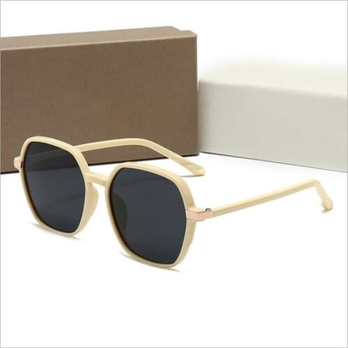 Top Brand Sunglasses Women Oversized Glasses Cat Eye Big Frame Sun Glass AAA Fashion Designer Polarizer UV400 with package