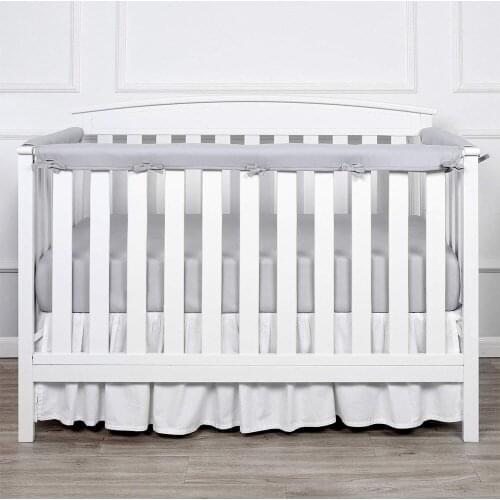 3Pcs/set Solid Color Newborn Baby Bed Bumpers Crib Protect Bed Surround Cot Anti-bite Guardrail Baby Bed Room Decor BTN051