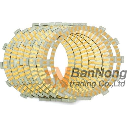 8 pcs Motorcycle Clutch Friction Plate For YAMAHA FJ1100 84-85 FJ1200 86-87/89-91 FJ1200A 92-93 XJR1300 02-15/98-99 XJR1300C 15