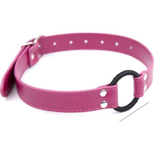 BDSM Deep sex Throat metal Round Mouth Flirt Slave Mouth Bite O Ring Gags Pink Open Mouth Gag Stopper Adult Sex Games