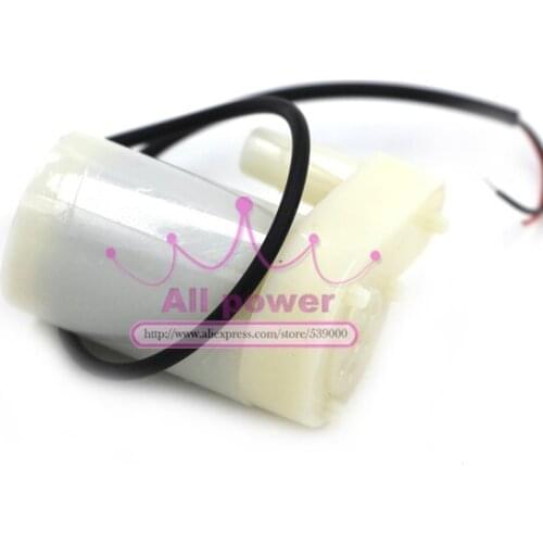 Free shipping 5PCS DC 2.5-6V 80-120L/H Lift 1.1m Mini Micro Submersible Water Pump Low Noise Motor