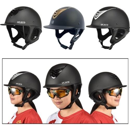 Unisex Horse Riding Hat Sport Helmets Equestrian Equipment Adjustable Protective Head Gear for Riding Horse Helmet
