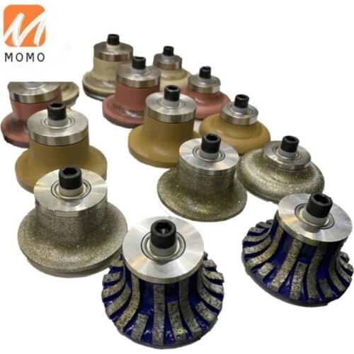 Stone profiling wheel sinter grinding tool diamond router bit set for granite marble