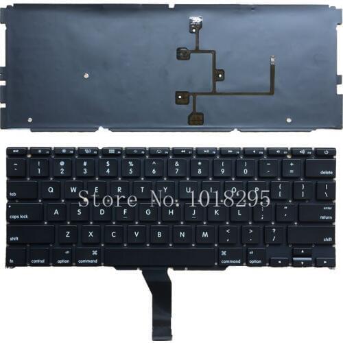 New 11" US Keyboard For Macbook Air A1370 A1465 MC968 MC969 MD223 MD224 with Backlight keyboard