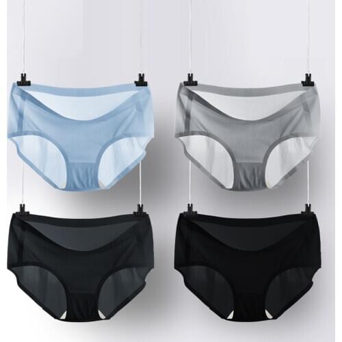 Seamless Panties Set Underwear Female Comfort Intimates Fashion Lingerie Women Briefs Low-Rise Panties