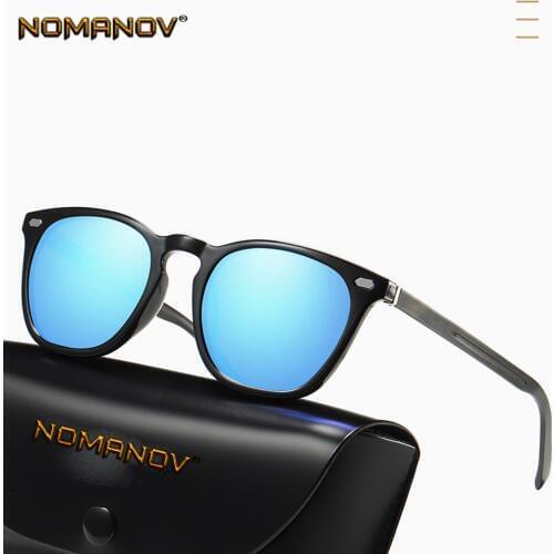 Fashion Retro TR90 Blur Black Brown Sun Glasses Polarized Mirror Sunglasses Custom Made Myopia Minus Prescription Lens -1 to -6
