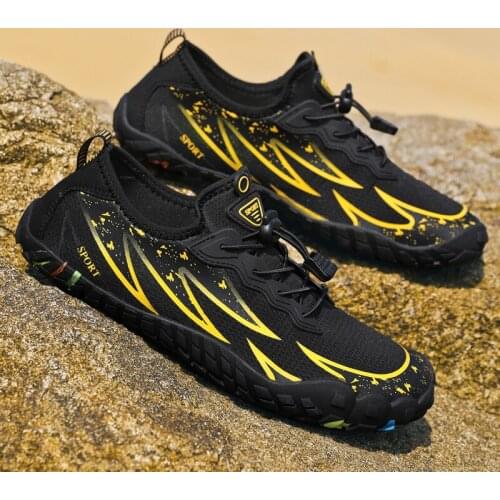 Summer New Swimming Shoes Mens Water Sports Seaside Surfing Lightweight Sports Shoes Outdoor Beach Wading Shoes Large Size Shoe