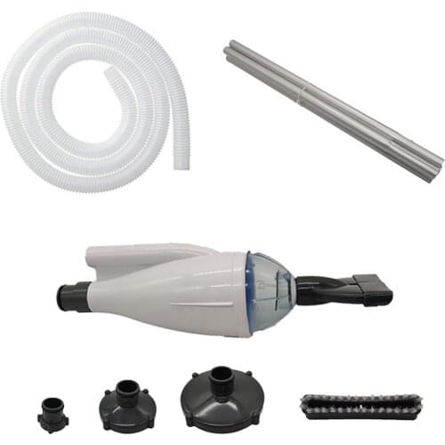 Pool Cleaning Tools Set , Hand Held Vacuum Pool Cleaner Portable Jet Cleaner Remove Trash And Leaf So Easy For Home Pools