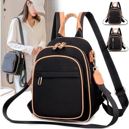 2021 New Fashion Women Backpack Casual Ladies Bagpack Portable Mini Travel Backpacks School Bags For Girls High Quality