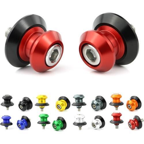 Fit For Aprilia Dorsoduro 1200 2011-2012 Dorsoduro 750 2011-2016 Motorcycle Swingarm Stand Standing Bobbins CNC Aluminum