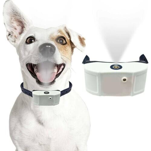 Adjustable Pet Dog Anti Barking Collar USB Rechargeable Training Stop Bark Without Shocking Does No Harm To Your Dog
