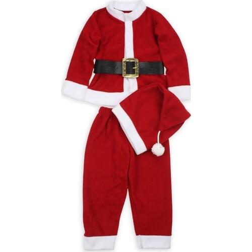 Christmas Baby Boy Santa Costume L-XL