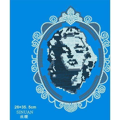 Rhinestones Heat Transfers Hotfix Strass Crystal Motif Rhinestones Stones And Crystals Garment Rhinestone Decorations Diy Stone