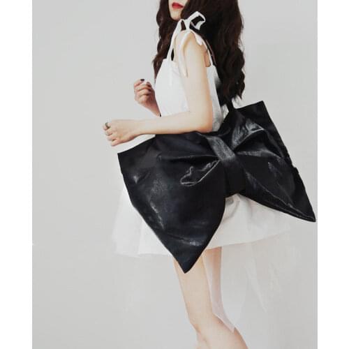 Fashion Bowknot Women Plaid Underarm Bags Large Capacity Student Girls' Canvas Shoulder Bag Fashion Female Casual Tote Handbags