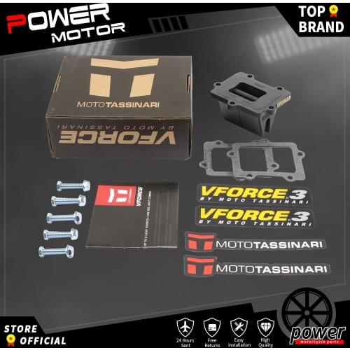 Motorcycle Carbon Fiber Reed Valve for V Force SUZUKI RM250 1996 1997 2003-2008 for YAMAHA YZ250/YZ250X 1997-2019 V307A