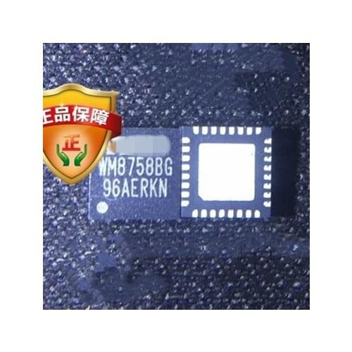 2PCS WM8758BG WM8758 Brand new and original chip IC